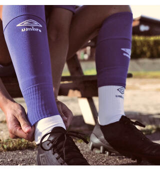 UMBRO Footless Sock Fotballstr&#248;mpe uten fot